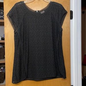 Cap sleeved blouse
